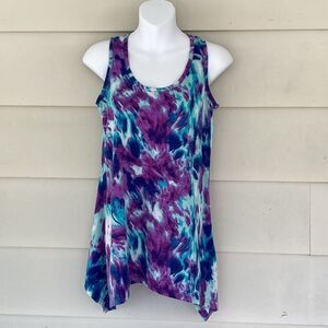 Majors tie dye tank top small.  0229